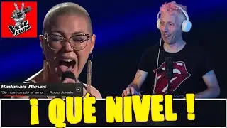 HADONAIS NIEVES SE NOS ROMPIÓ EL AMOR de Rocío Jurado | LA VOZ CHILE | ESPAÑOL REACCIÓN Y ANÁLISIS