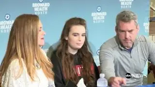 Fla. school shooting survivor, health officials hold news conference on her recovery | ABC News