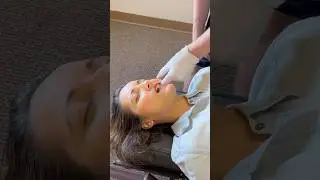 Relieving stiff jaw #orlandoflorida #chiropractor #tmj #jawpain #relaxing