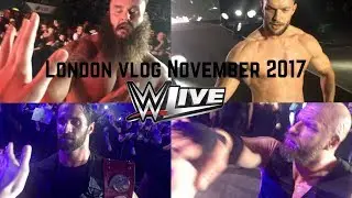 MEETING WWE SUPERSTARS AT WWE LIVE LONDON 3RD NOVEMBER 2017