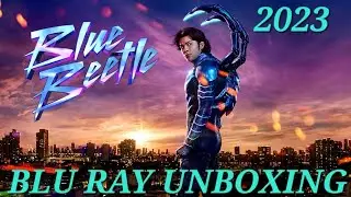 BLUE BEETLE BLU RAY UNBOXING (2023)