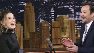 Millie Bobby Brown Singing and Dancing in Jimmy Fallon Show