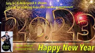 Happy New Year-Chúc Mừng Năm Mới-Karaoke tone nữ thấp-F-Ballad-T66-Quốc Hiệp