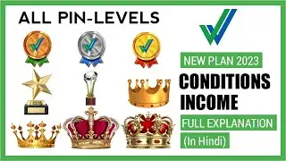 Vestige All Pin-Levels, Conditions and Types of Income | 📈 Vestige Level Chart (in Hindi)