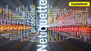 Online Etiquette Issues |Social Media tips| Netiquette for Students | Email Etiquettes |Twitter tips