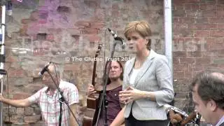Nicola Sturgeon & Alan Crossan Clutha opening speeches 24 7 15