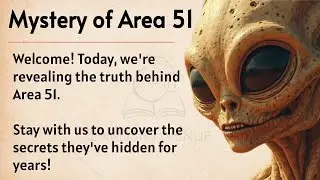 Mystery of Area 51 || The Shocking Truth Behind the Secrets || Graded Reader || Listening Practice✅️