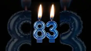 🔥 Vela de Anivers&aacute;rio - 83 anos de idade.