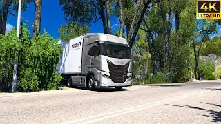 Mountain Challenging roads delivery is Greece Island | ETS2