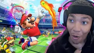 THE NEXT BIG MARIO SPORTS GAME Mario Tennis Fever Trailer Reaction
