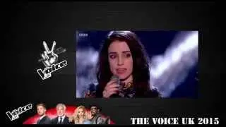 The Voice UK Season 4 2015 Lisa Ward 'Weak' Blind Auditions 7