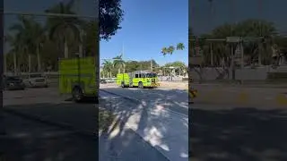 Miami-Dade Fire Rescue Engine 43 Responding