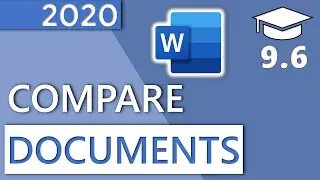 How to Compare 2 Documents in Word - 9.6 Master Course (2020 HD)