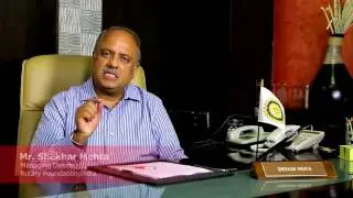 Mr  Shekhar Mehta, Managing Director, Rotary Foundation, India