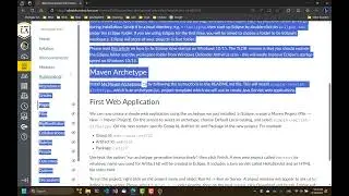 Web Development with Eclipse