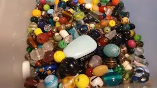 Glass Bead Mix from Walmart. These are nice Beads. Let's get crafting.
