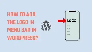 How to add a logo to the WordPress mobile menu logo? 2023 #WordPress 36