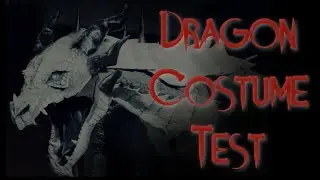 Skyrim Frost Dragon Costume Test