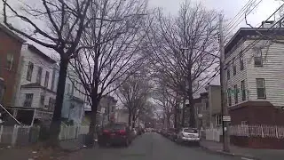 Driving from Glendale in Queens to Cypress Hills in Brooklyn,New York