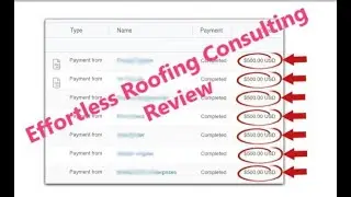 Effortless Roofing Consulting 2022 -Earn $3,500/month Offering A New Google Service To Local Roofers