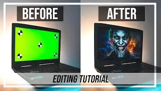SCREEN REPLACEMENT and MASKING - Editing Tutorial