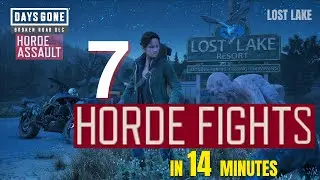 Days Gone | Broken Road DLC | Horde Assault | Lost Lake | Rikki Fights 7 Hordes in 14 Minutes