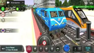 Goods Train Game Download | Indian Train Simulator: Game Android Gameplay | New Train Wala Game 2024