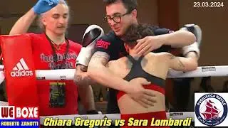 BOXE PRO: GREGORIS CHIARA VS LOMBARDI SARA