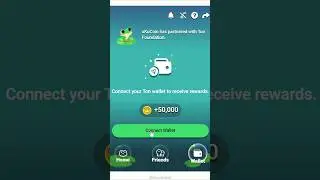 Frog Trader (XKuCoin) Airdrop: How to Connect TON Wallet