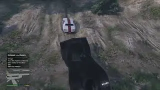 Gta online jumping my friend over the military base