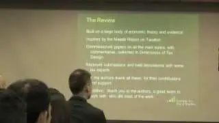 Prof. Sir James Mirrlees' lecture at the Civil Service College Singapore (slides)
