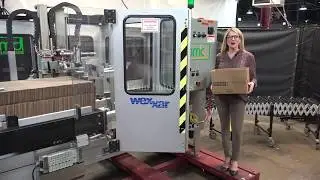 Wexxar Automatic Case Erector/Bottom Tape Sealer Demonstration