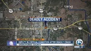 Two dead, three hurt in Okeechobee cruiser crash