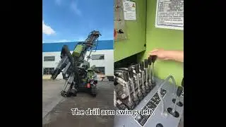 Operating instructions for integrated DTH drill rig #dthdrillrig #drill #drillingrig #miningmachine 