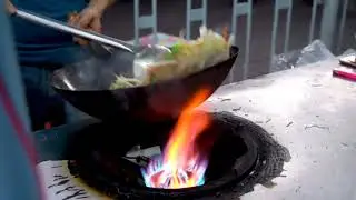 Chinese street food - How to make Hor Fun（sar hor fun）廣州特色美食炒河粉（2019）