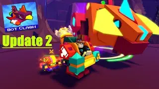 NEW bot clash update 2 is INSANE (Searing Basin)