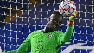 e mendy's saves and Warner header Vs real mardid