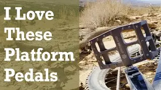 Extra Long Flat Mountain Bike Pedals - Pedaling Innovations Catalyst Platform Pedal Review