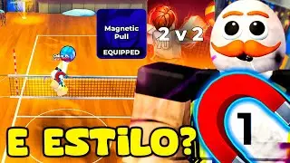 HABILIDADE SECRETA! A PRIMEIRA RANKED A GENTE NUNCA ESQUECE no VOLLEYBALL LEGENDS no ROBLOX