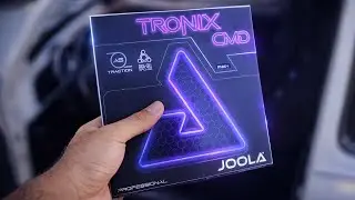 ESSA É MINHA NOVA BORRACHA DA JOOLA! (Joola Tronix CMD)