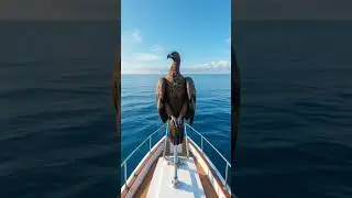Giant bird on the Cruise ship #viral #birds #viralvideo #shorts #shortvideo @langitcerah29