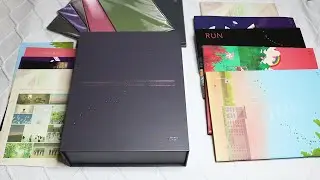 UNBOXING BTS 방탄소년단 Graphic Lyrics Series Special Package (All 5 Books)