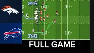 BRONCOS VS BILLS AFC DIVISIONAL ROUND GAME 1 RETRO BOWL GAMEPLAY 