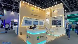 Intersec dubai 2026 stall fabrication #interiordesign #construction #exhibition #furniture #machine 