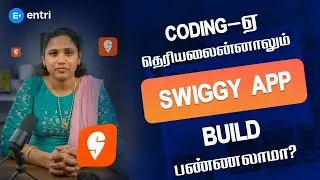 Swiggy Navbar Using Bootstrap | Build Swiggy App UI with Less Coding (Tamil)