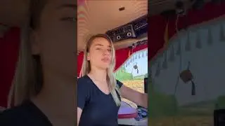 Трактористка👧🚜#tractor #farming #agriculture #farmlife #farm #agri #agro #shorts #girls