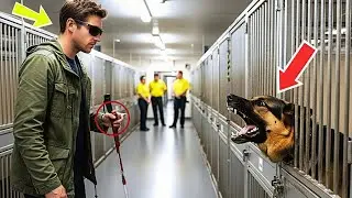 Blind Veteran Faces a Notoriously Aggressive Police Dog—What the Retired K9 Did Next