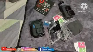 Action Pro Camera Kit Waterproof case, Silicon Case and 9H Tempered Glass Compatible hero 9/10/11