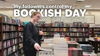My followers control my bookish day: book shopping at Barnes, coffee run, reading fantasy