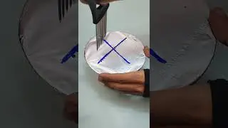 Satisfying with aluminium foil paper #asmr #relaxing #oddlysatisfying